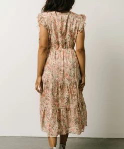 HAY Yvette Midi Dress | Pink Floral 19 HAY Yvette Midi Dress | Pink Floral