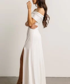 DD Zada Off Shoulder Maxi Dress | Off White Dresses 13 DD Zada Off Shoulder Maxi Dress | Off White Dresses