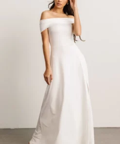 DD Zada Off Shoulder Maxi Dress | Off White Dresses 12 DD Zada Off Shoulder Maxi Dress | Off White Dresses
