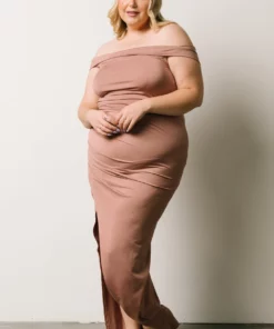 DD Zaire Off Shoulder Maxi Dress | Dusty Mauve Dresses 21 DD Zaire Off Shoulder Maxi Dress | Dusty Mauve Dresses