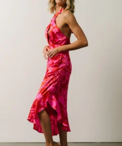 SL Ziggy Midi Dress | Fuchsia Floral 8 SL Ziggy Midi Dress | Fuchsia Floral